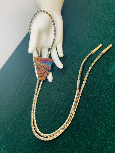 Abstract Bolo Tie